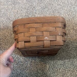 Woven Brown longaberger Basket